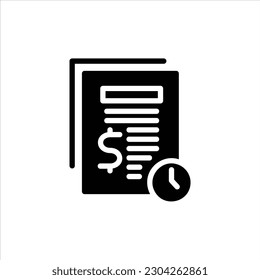 icono de pago con vektor aislado y fondo transparente