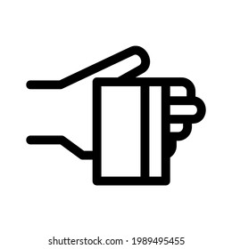 icono de pago o logotipo símbolo de signo aislado ilustración vectorial - iconos vectoriales de estilo negro de alta calidad
