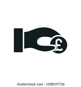 Pay icon vector flat style trendy
