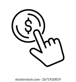 Pay Icon Vector Illustratio, White Background
