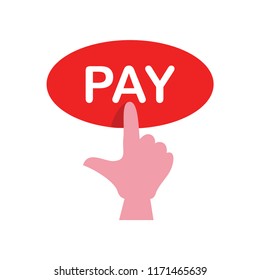 pay icon vector template