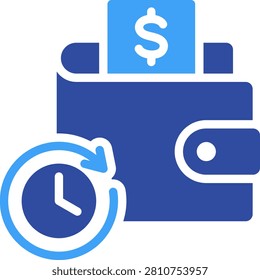 Pay Later Icon, Element For Design