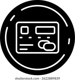 Design de Ícone de Vetor de Linha de Pagamento
