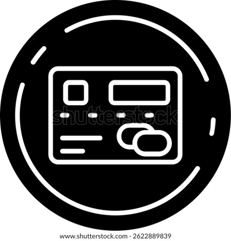 Pay Line vector Icon Design