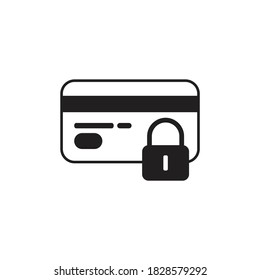 Pay lock icon design. vector illustration