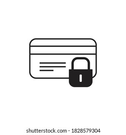 Pay lock icon design. vector illustration