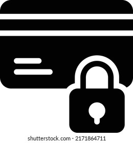 Pay lock Vector illustration on a transparent background.Premium quality symbols.Glyphs vector icon for concept and graphic design.