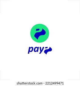 pay logo money bill design