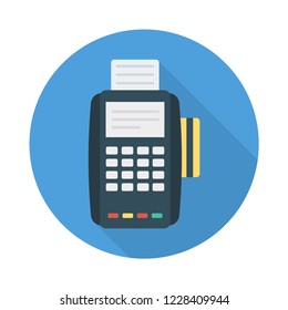 pay machine   credit   receipt  