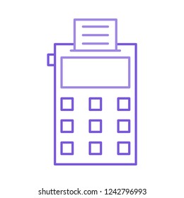 pay machine   receipt   billing  