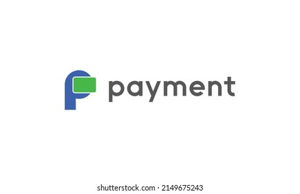 Pay me logo design with hand holding a card, concept of credit card, crypto wallet, fast online payment