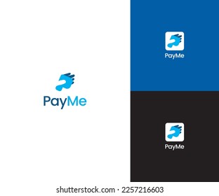 Logotipo, icono, vector, icono y logotipo de la aplicación de pago