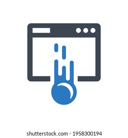 Pay off icon - Simple vector illustration