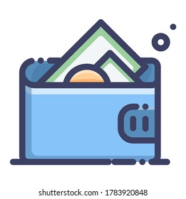 Pay online shopping,delivery service concept icon.