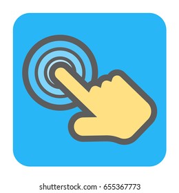 pay pe click, hand