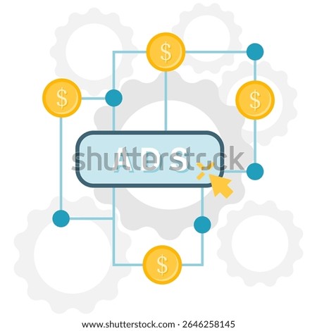 pay per click, ad button