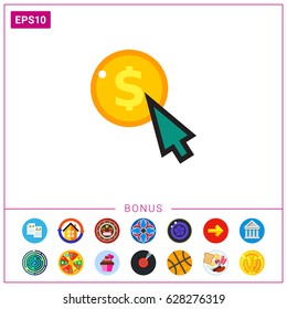 Pay per click icon