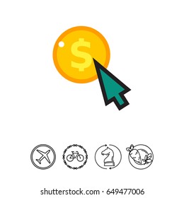 Pay per click icon