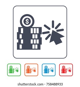pay per click icon