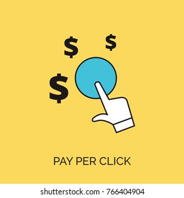 pay per click icon