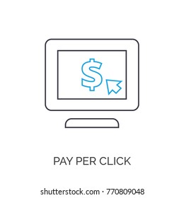 pay per click icon