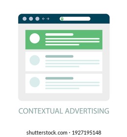 Pay Per Click icon, contextual advertising - ppc online marketing concept