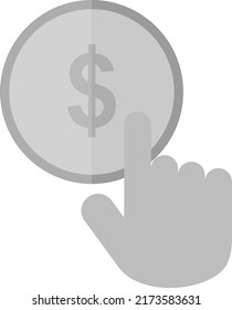 Pay Per Click icon vector image. Can also be used for Web Development. Suitable for mobile apps, web apps and print media.