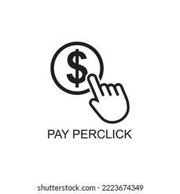 Pay per Click Symbol, Web-Symbol