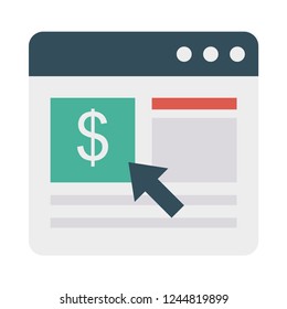 pay per click   online   web page 