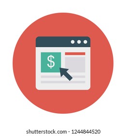 pay per click   online   web page 