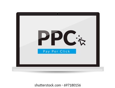 pay per click ppc laptop