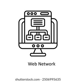 Pay Per Click vector  outline Icon Design illustration. Smart Home and Technology Symbol on White background EPS 10 File
