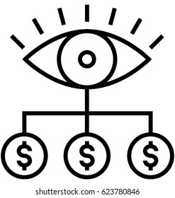 Pay Per View Vector Icon