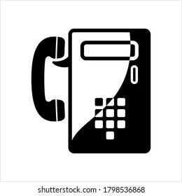 Icono de teléfono de pago Ilustración de diseño de vectores de arte