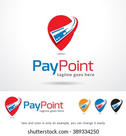 Pay Point Logo Template Design Vector