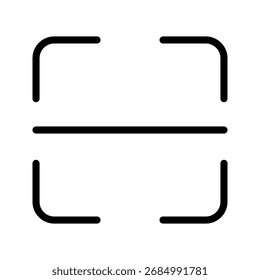 pay scan QRIS icon vector