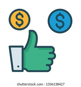 pay   tap   like  