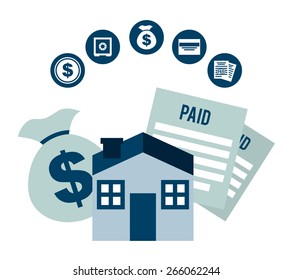 pay taxes design, vector illustration eps10 graphic 