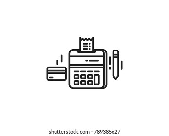 Pay Terminal System Icon
