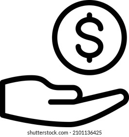 ilustración de pay Vector en un fondo transparente.Símbolos de calidad premium.Icono vectorial de trazo para el concepto y el diseño gráfico. 