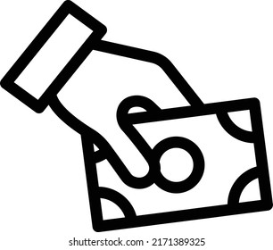 ilustración de pay Vector en un fondo transparente. Símbolos de calidad superior. Iconos vectoriales de línea delgada para el diseño de conceptos y gráficos. 
