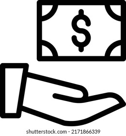 Ilustración del vector de pago en un fondo transparente.Símbolos de calidad premium.Icono del vector de trazo para el diseño de concepto y gráfico.