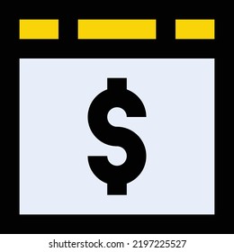 ilustración de pay Vector en un fondo transparente.Símbolos de calidad premium.Icono vectorial de trazo para el concepto y el diseño gráfico.