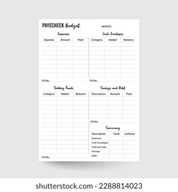 Paycheck Budgeting Worksheet,Paycheck Budget,Paycheck Tracker,Paycheck Printable,Spreadsheet Template,Finance Tracker,Household Budget,Budget Worksheet,Paycheck Planner