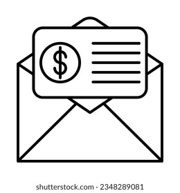 Paycheck Icon Design For Personal And Comercial Use