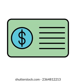 Paycheck Icon Design For Personal And Comercial Use