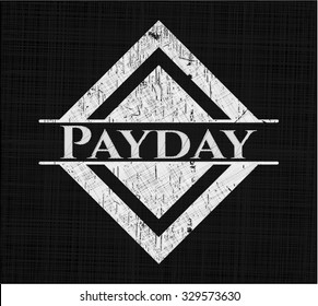 Payday chalkboard emblem