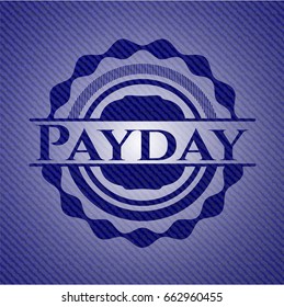 Payday denim background