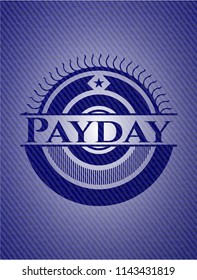 Payday emblem with jean texture