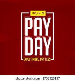 Payday Expect More Illustration Desgin